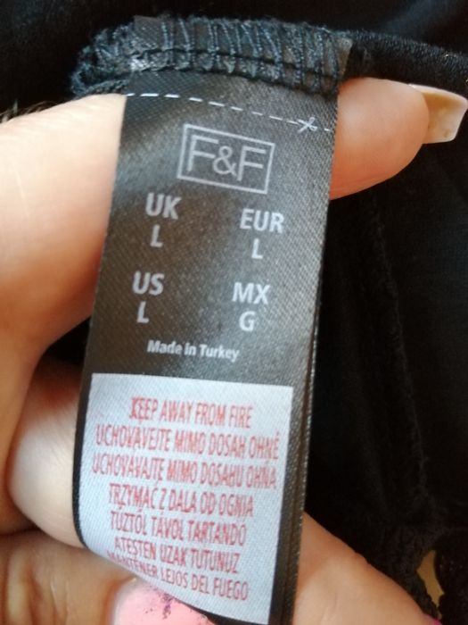 SUPER duża Tuniko Sukienka F&F L stan jak nowa