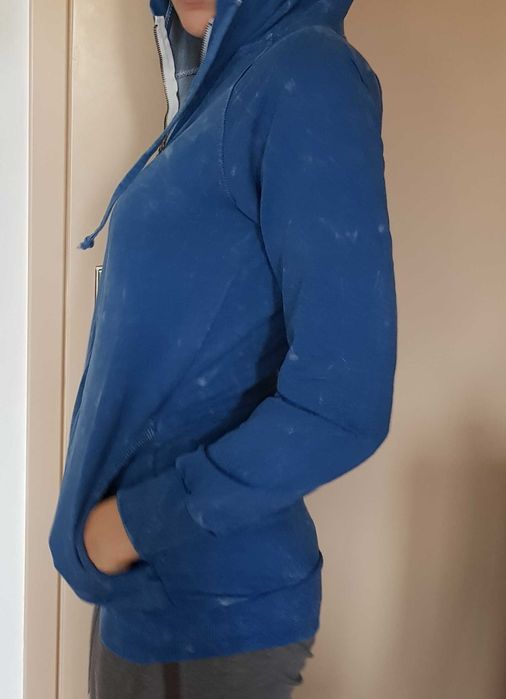 Bluza dresowa niebieska