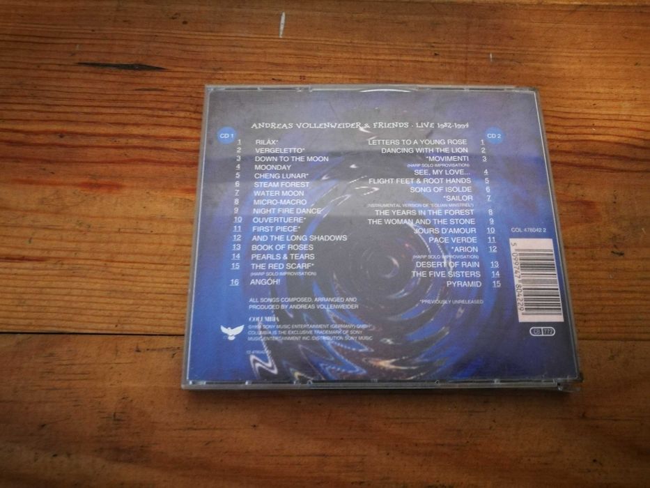 Andreas Vollenweider & Friends	- Live  2XCD