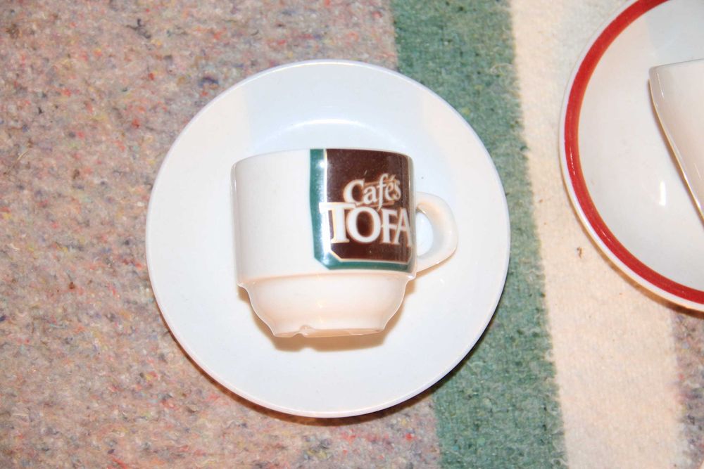 Chávenas de coleção - Marcas variadas de café