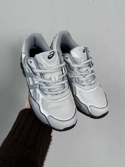 ‼️ НОВІ Кросівки Asics Gel-NYC Silver Black
