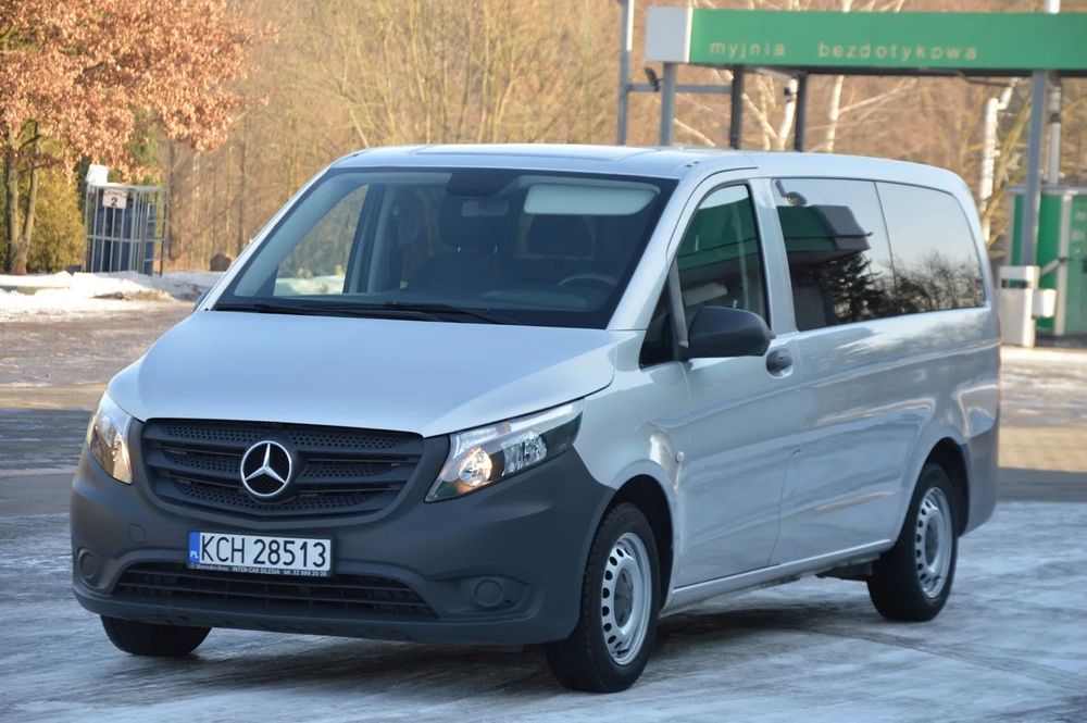 Mercedes-Benz Vito SALON POLSKA / 53500 netto vat 23 / LONG / po dużym serwisie / ZADBANY