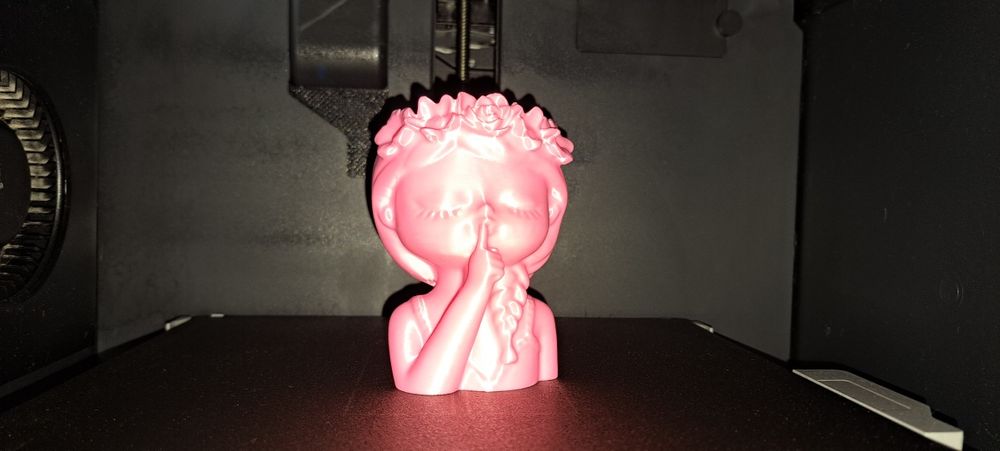 Impressão 3D – Vaso “A Menina do Silêncio” 8.6cm
Delicadeza e contrast