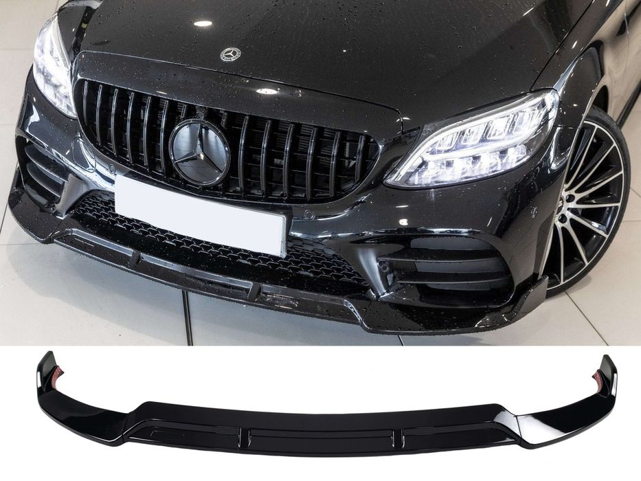 Губа переднього бампера Brabus Mercedes-Benz C-Class W205 2018-2021