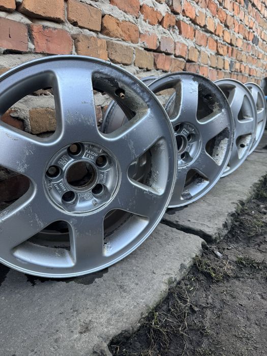 Диски Audi R15 5x100 Golf 4 Bora Octavia Tour Seat Leon