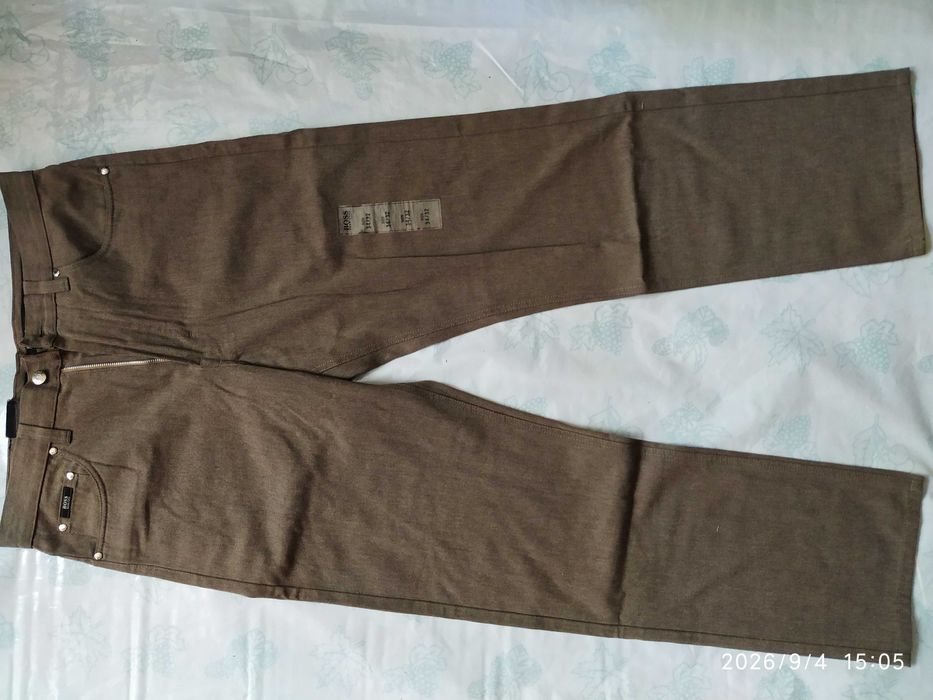 Мужские брюки-джинсы Hugo Boss (оригинал), модель Alabama