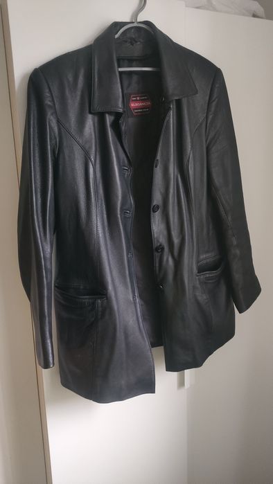 Kurtka skórzana damska