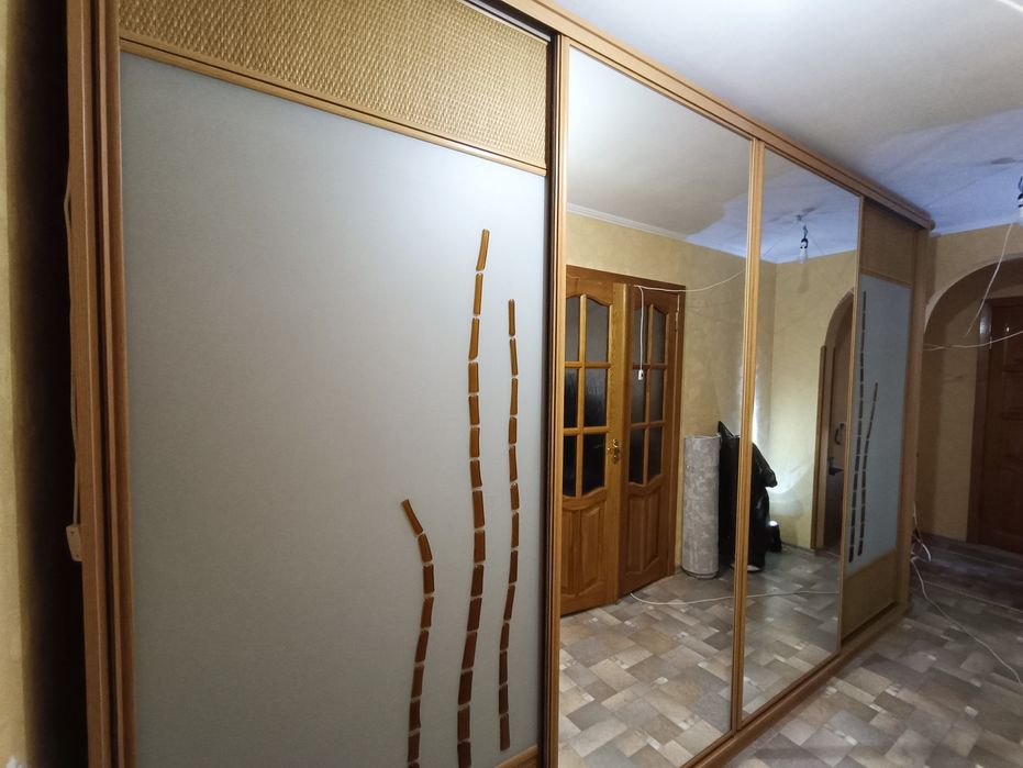 Шафа-купе з МДФ шафа