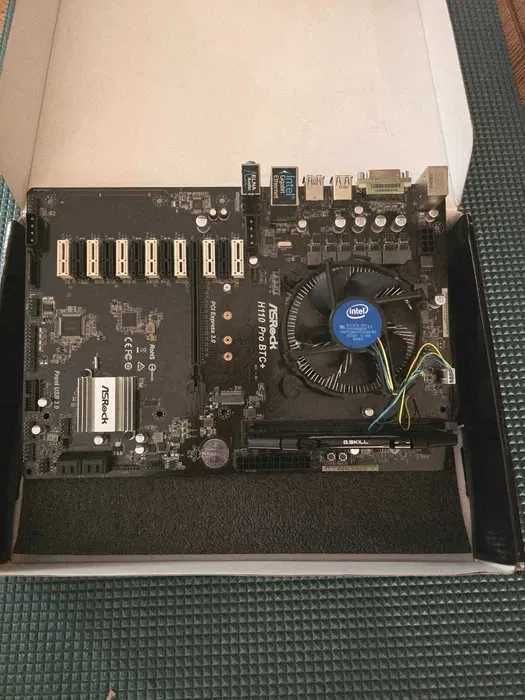 F110 Pro BTC+ – Kit de Mineração com oferta de risers e spliters