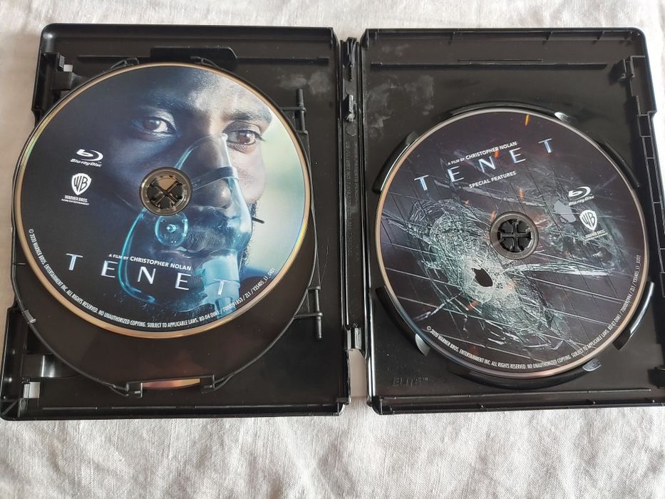 Tenet Blu-ray 4K UHD polskie wydanie sleepcover (opis)