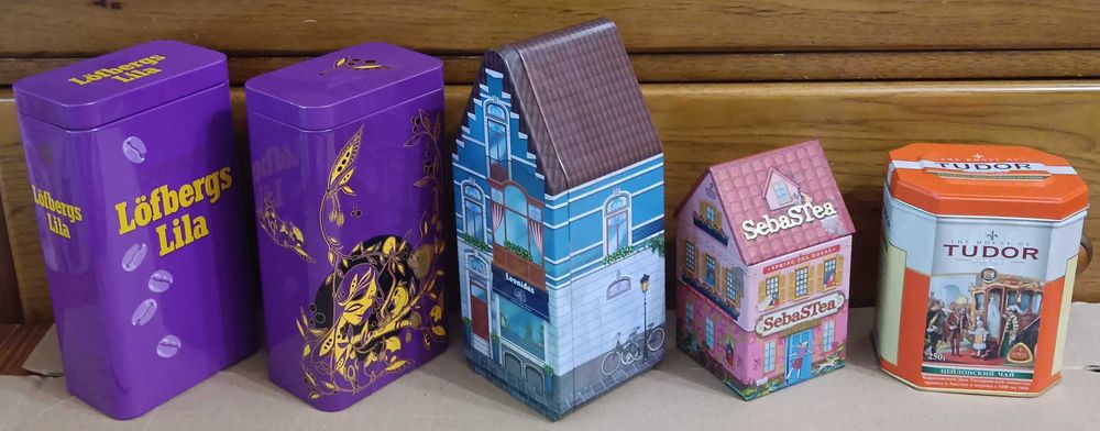 Коробка жестяная
