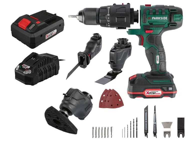 PARKSIDE Акум  комбінований інструмент 3 в 1 PKGA 20-Li C2/Германия