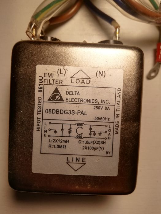 Wtyczka zasilająca tv