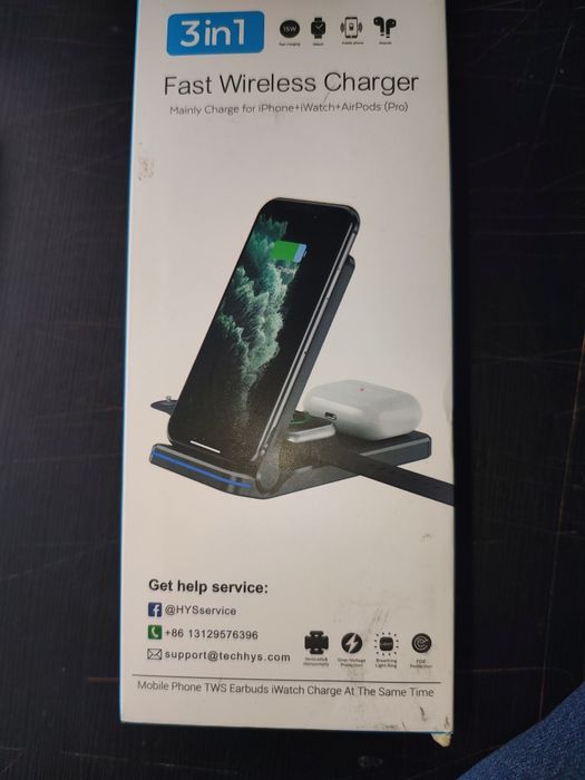 Ładowarka 3w1 iPhone