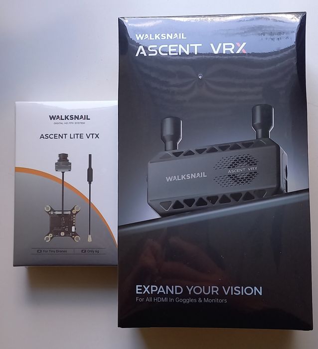 Caddx Walksnail Ascent VRX + Ascent Lite vtx