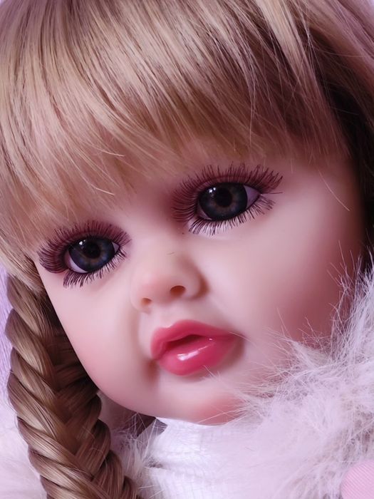 Лялька Ребор кукла подарунок вініл- силіконова реалістична