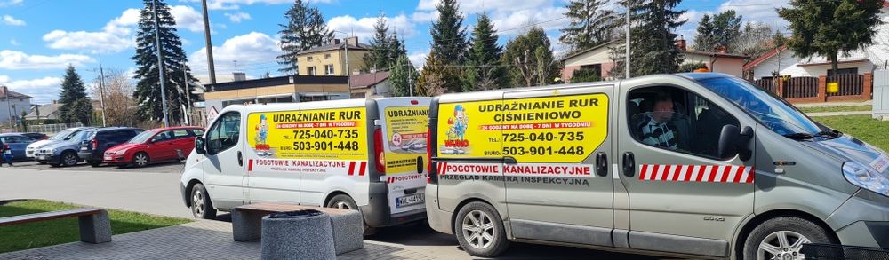 HYDRAULIK Udrażnianie rur przegląd kamerą Tv Wuko Udrażnianie Rur