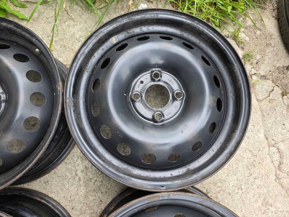 Oryginalne felgi stalowe RENAULT CLIO III 15" 4x100 6J ET 50 NISSAN MICRA