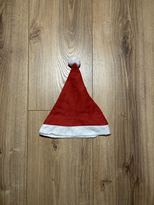 Czapka Mikołaja czerwono biała