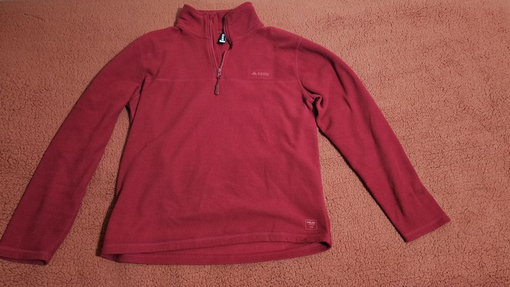 Camisola Sweat Polar vermelho Berg