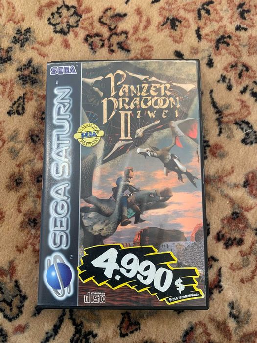 Sega:Panzer Dragon 1 e2, Dragon BallZ, Shenmue 1 e 2, Fighters megamix