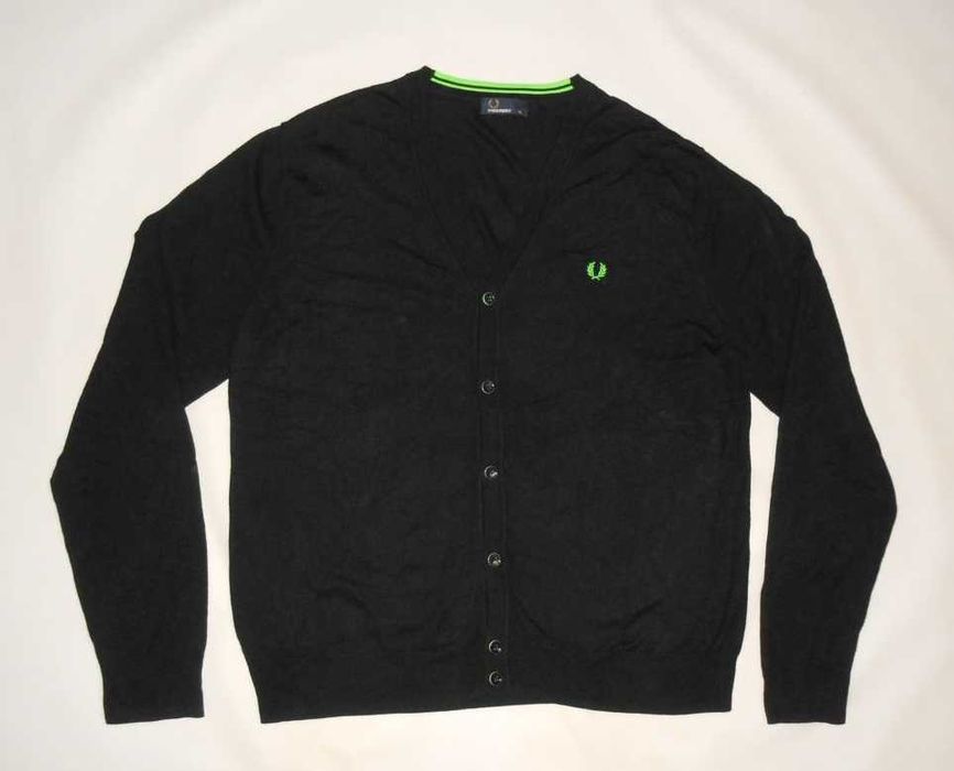Sweter Kardigan Fred Perry (XL)