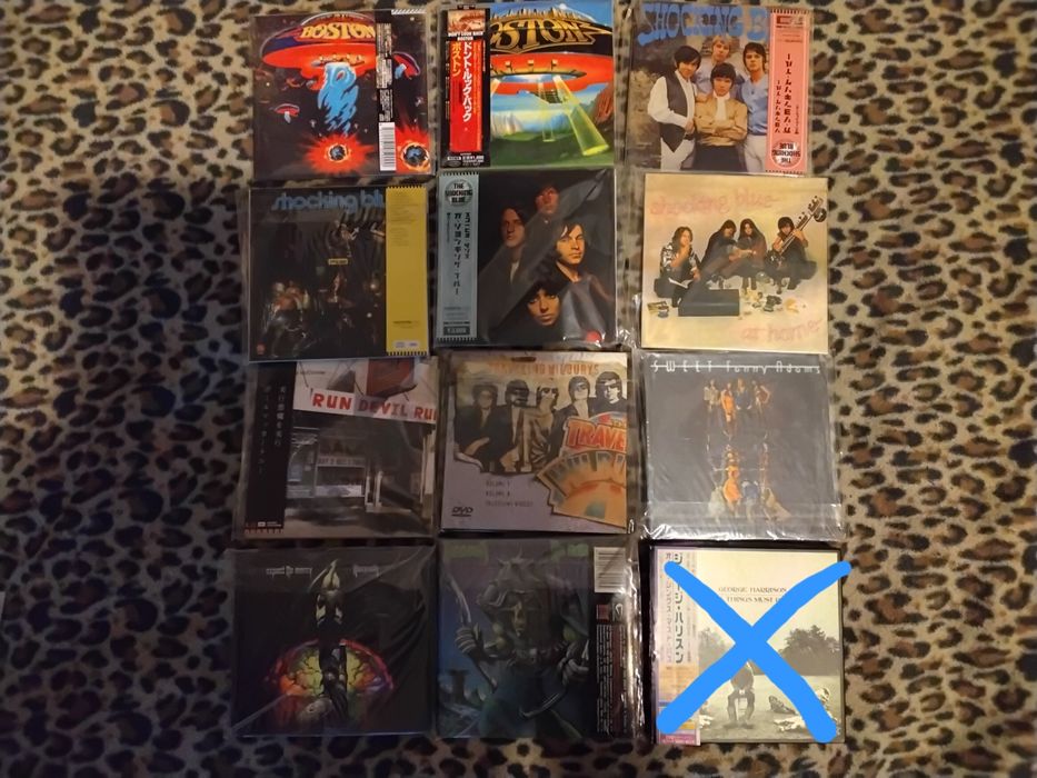 Продам cd мини винил Uriah Heep ,Sweet,Nazareth, cd George Harrison