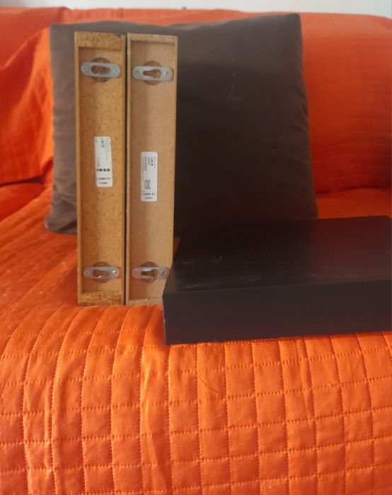 Estantes de parede ikea modelo  lack