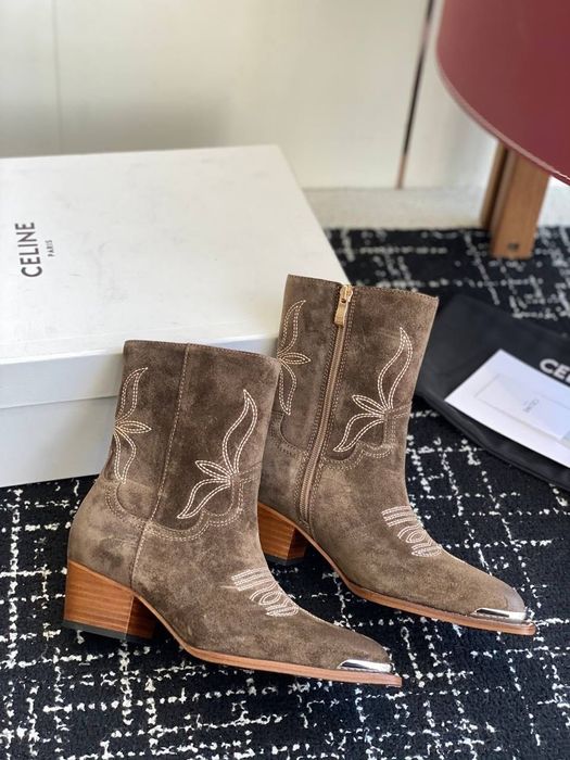 Botki zamszowe Celine! Kozaki Premium Jakość! 36-40