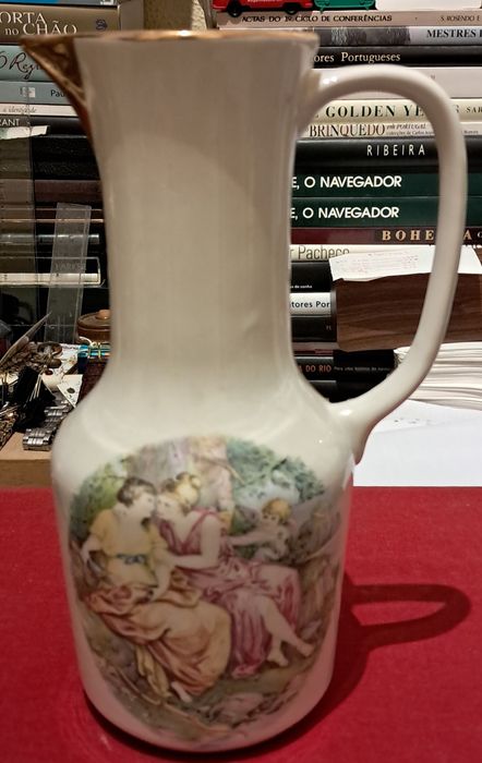 Jarra com 21cm de Altura da Fábrica de Alcobaça, Raul da Bernarda