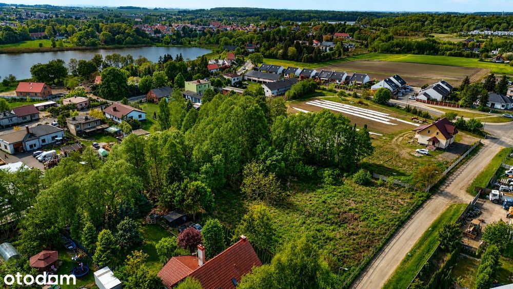Działka 1070 m² ! Malownicza lokalizacja blisko jeziora i natury - Widok 4
