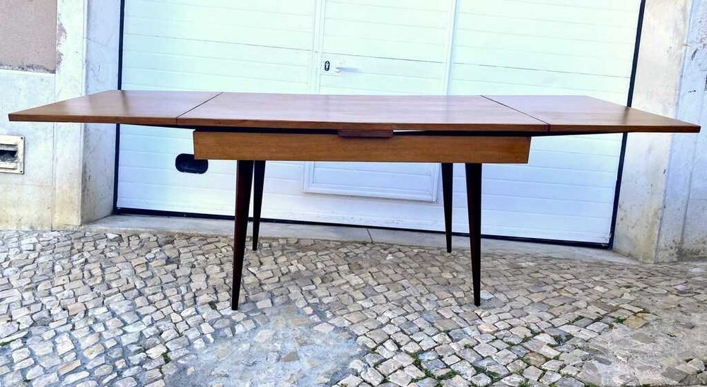 Mesa olaio vintage 240comp x 185,5comp x 130comp x 90,5prof x 80alt