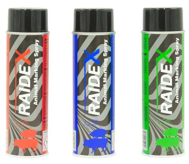 SPRAY / kredka do znakowania bydła i trzody chlewnej RAIDEX