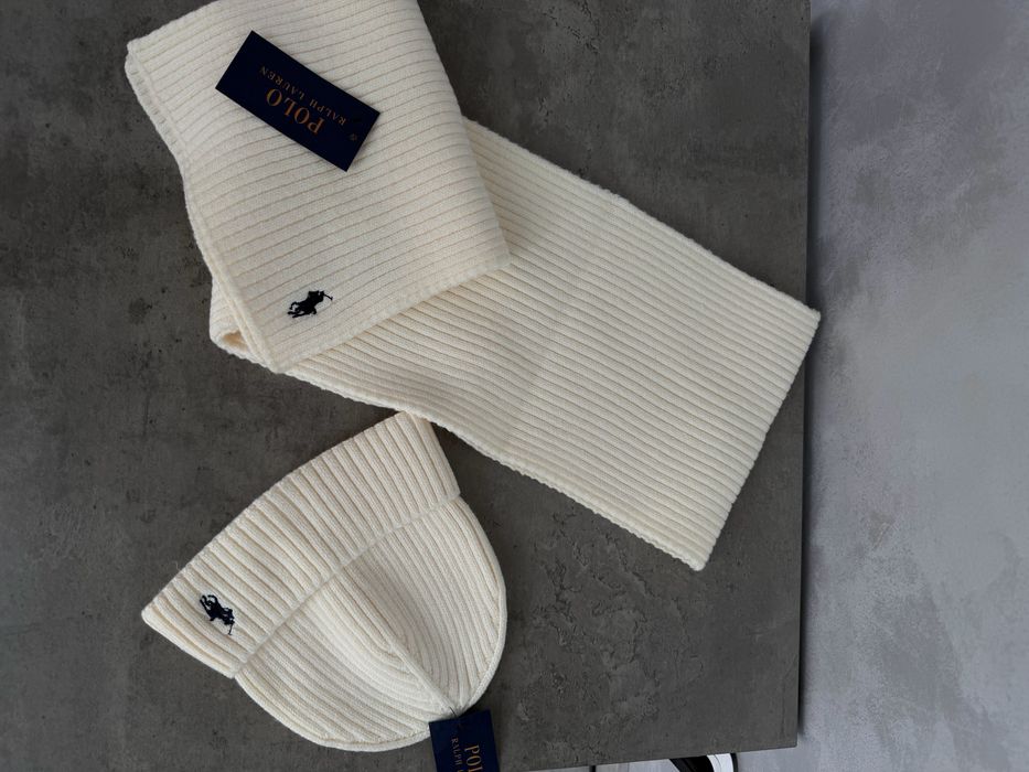 Набір шапка та шарф polo ralph