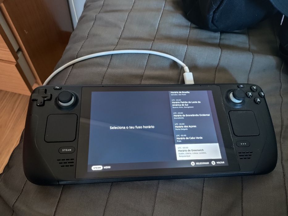 Steam deck LCD 1Tb por PlayStation 5 desbloqueada mais acerto