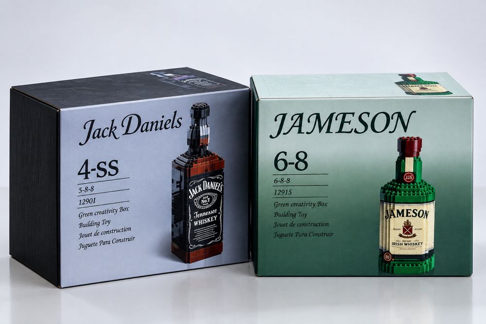 Конструктор  LEGO Jägermeister/Jack Daniel’s/Jameson