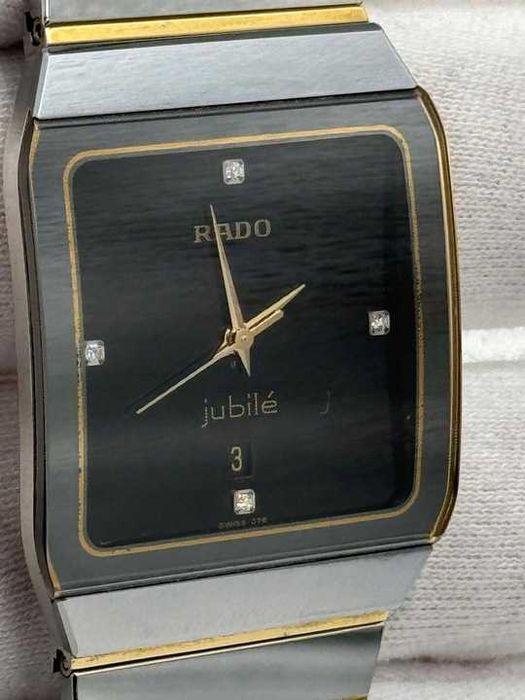 Zegarek Rado Diastar Jubilé Diamond Ceramica Diamenty Złoto 750 18k