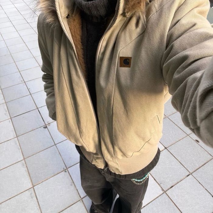 Куртка Carhartt з хутром | куртка кархартт jacket