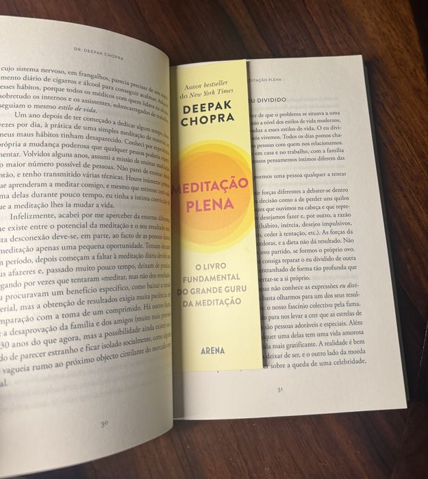 3 Livros Novos Deepak Chopra