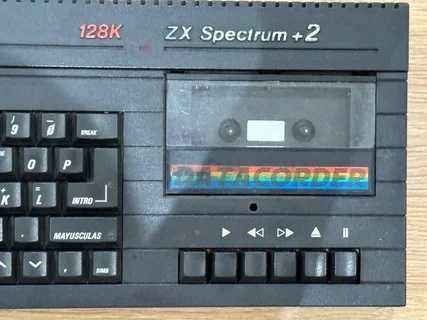 Sinclair ZX Spectrum +2A with Games – 1980s Vintage64729612073987121