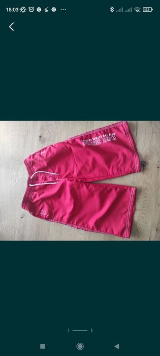 Spodenki spodnie krótkie 128 chłopiec