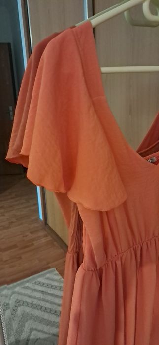 Vestido novo laranja xl