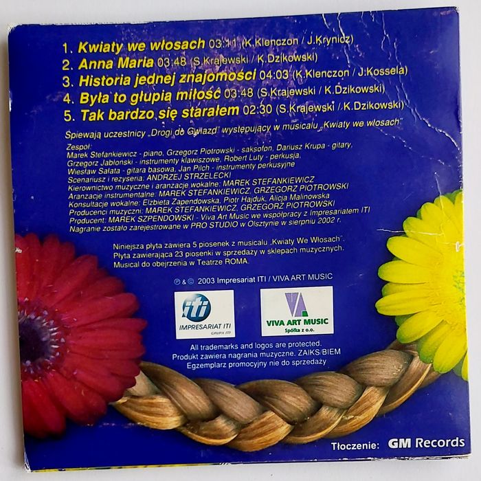 Kwiaty We Włosach 2003r