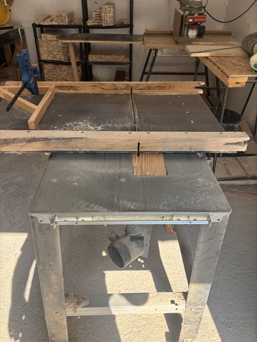 Conjunto de maquinas de carpintaria