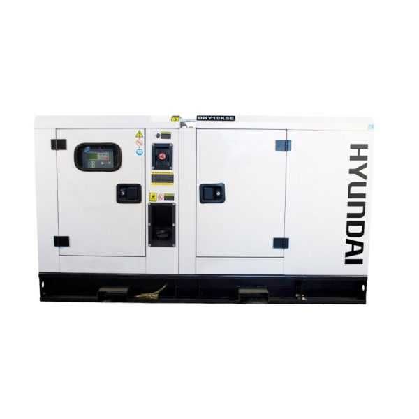Gerador 1500Rpm Monofásico 18Kw DHY18KEM Hyundai Novos
