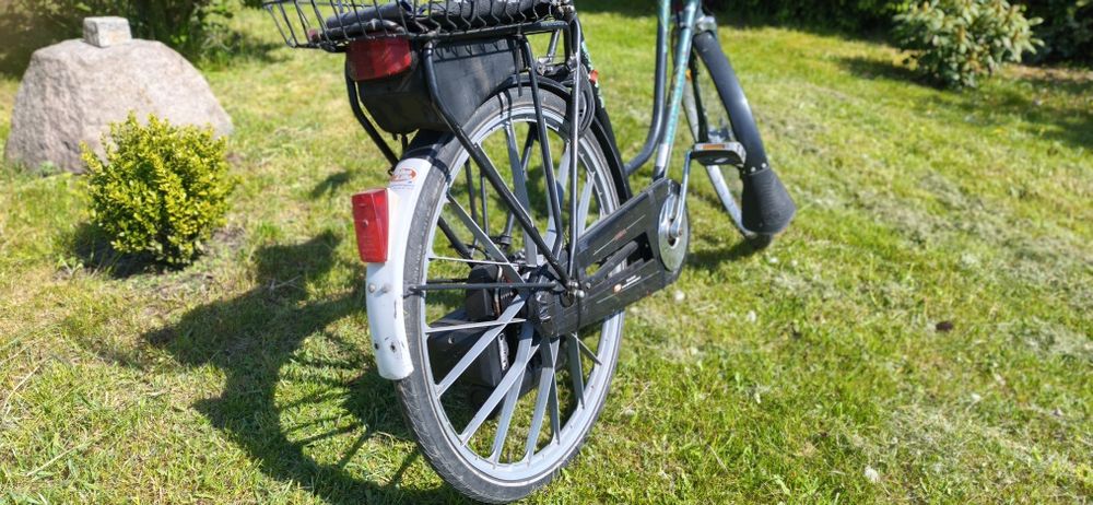 Rower sparta z silnikiem spalinowym sachs