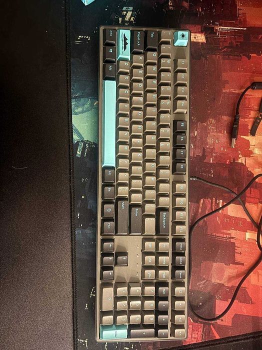 Механічна клавіатура KT108/WIANXP (Full-Size, RGB, Hot-Swappable)