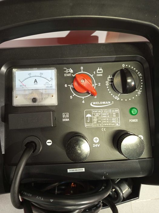 Prostownik z rozruchem WELDMAN Start 650 EM-AUDIO Tomaszów lubelski