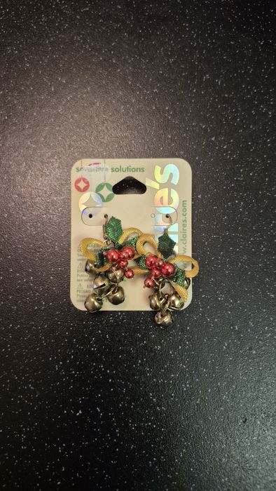 Новорічні сережки Claire’s