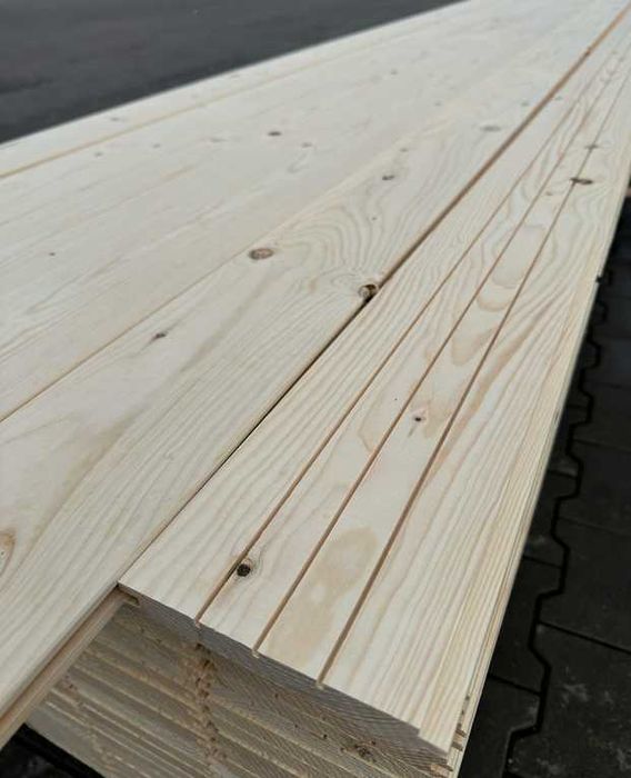 Podbitka Boazeria Deska Elewacyjna sosnowa 11,5 x 121 x 3m klasa A